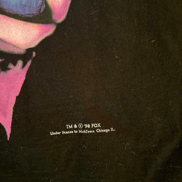 Rare Vintage 1998 Buffy the Vampire Slayer Promo T-Shirt Buffy Angel Heart NOS - Picture 3 of 8